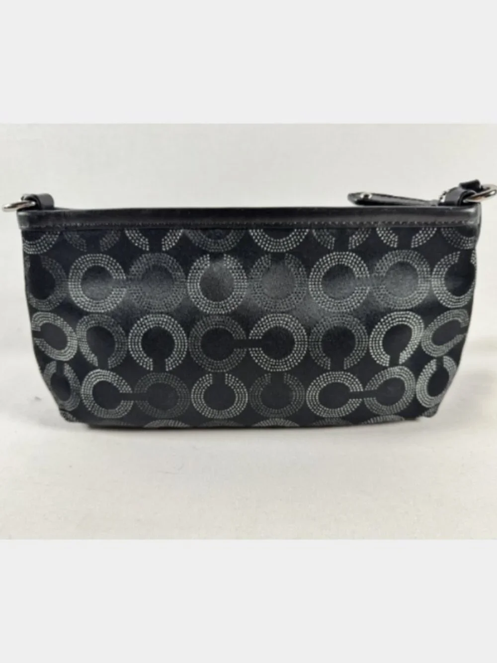 Y2K COACH Madison Signature Dotted Wristlet/Clutch & Signature C-Card Case